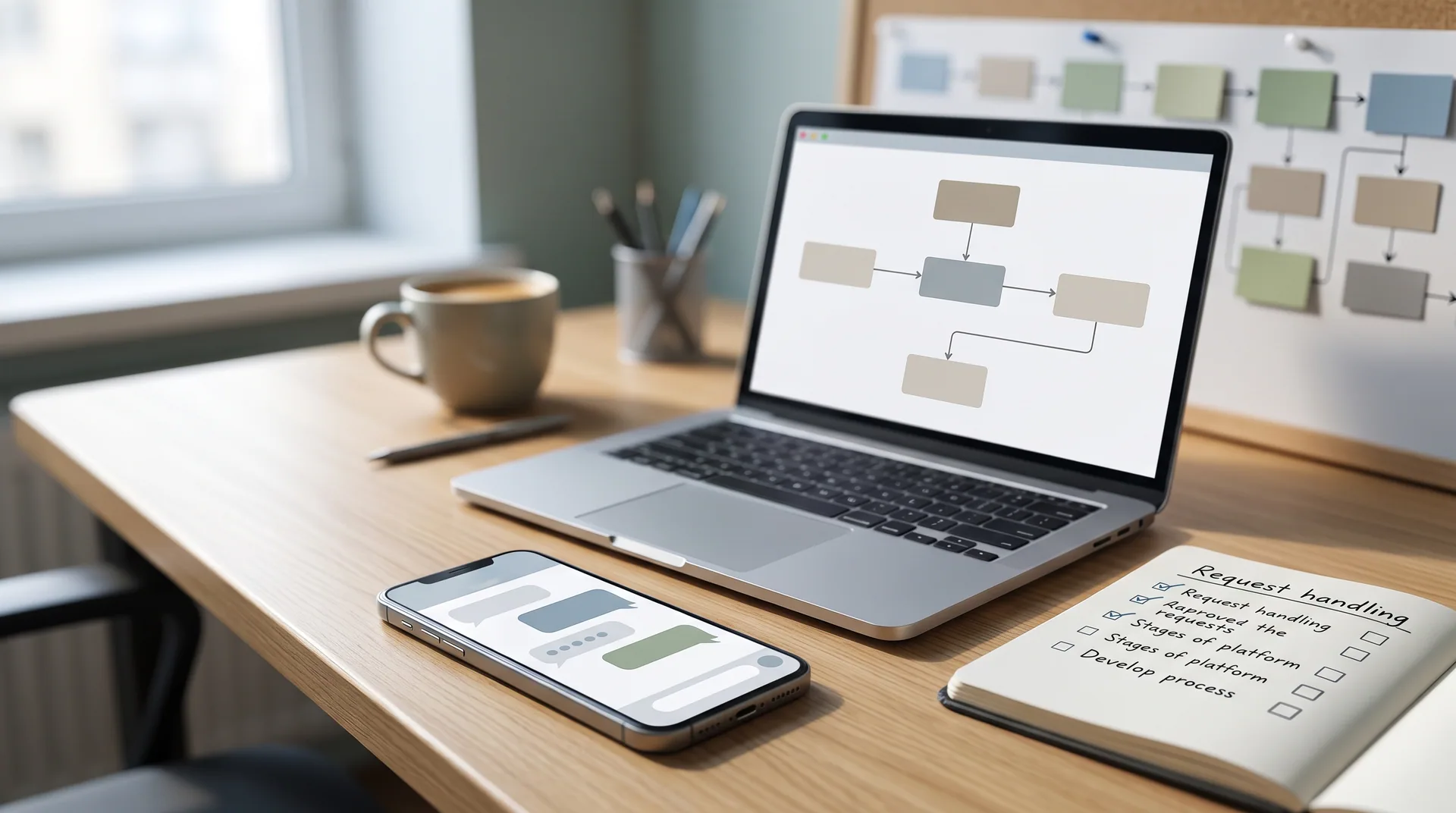 Рабочая сцена к материалу «Разработка lms платформы: этапы разработки и внедрения»