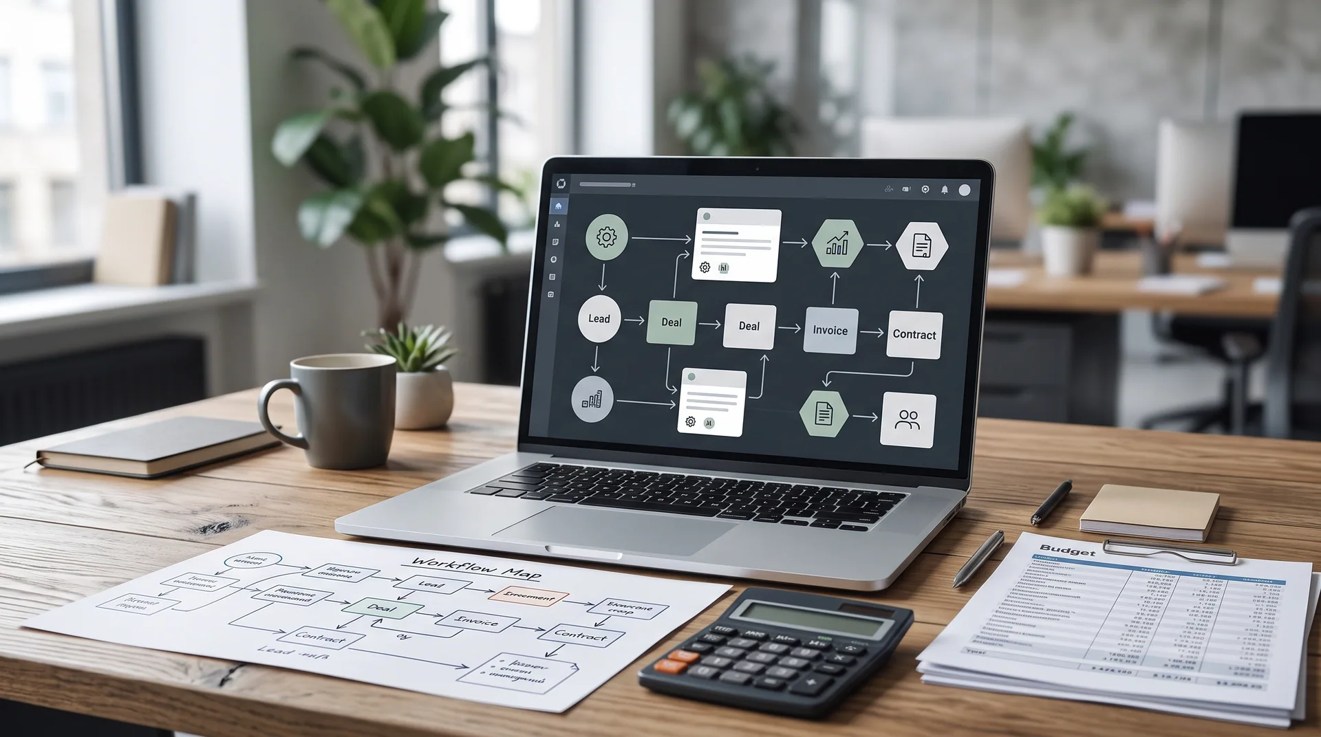 Рабочая сцена к материалу «Crm для b2b продаж: как привязать решение к бизнес-сценарию»