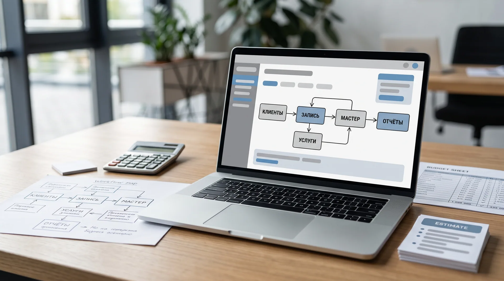 Рабочая сцена к материалу «Crm система для салона красоты: как привязать решение к бизнес-сценарию»