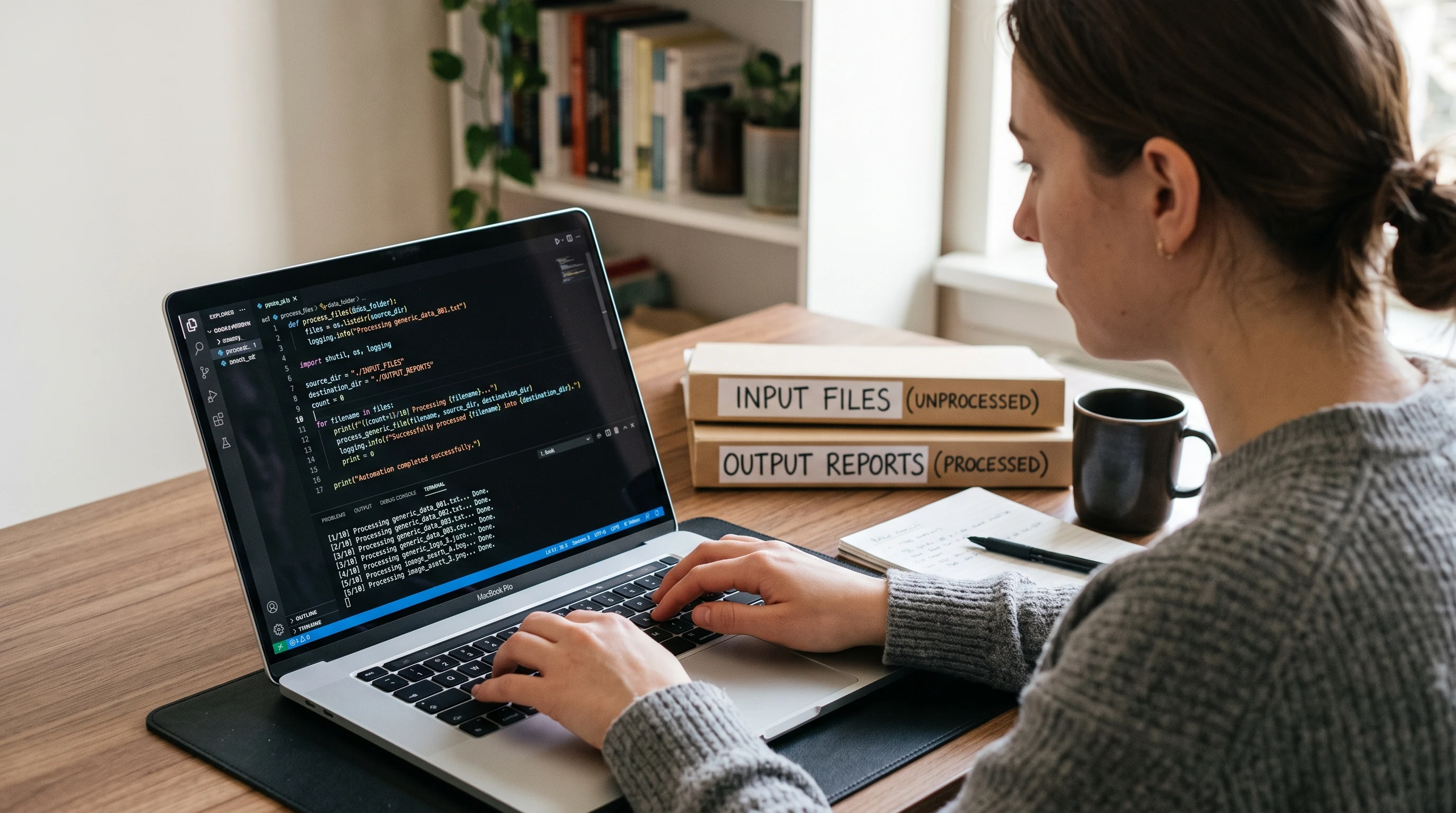 Рабочая сцена к материалу "Python для автоматизации рутинных задач"